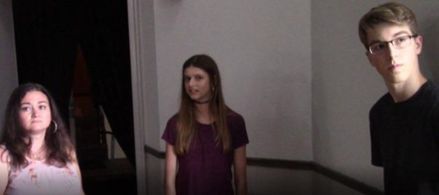 Connor Murray and Stephanie Rose in Final Curtain Part 22: Tech Week (2021)