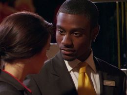 Michael Obiora and Emma Pierson in Hotel Babylon (2006)