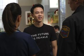 Christina Chang and Ricky He in The Good Doctor (2017)