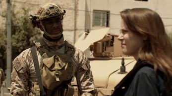 Jordan Duvigneau and Andrea Deck in Homeland