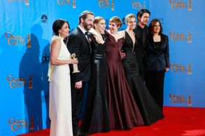 Judd Apatow, Ilene S. Landress, Zosia Mamet, Jenni Konner, Lena Dunham, Adam Driver, and Allison Williams