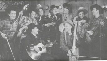 Spade Cooley, Cal Shrum, Walt Shrum, Don Weston, Walt Shrum and His Colorado Hillbillies, and Tony Fiore in Land of Figh