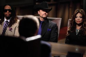 La Toya Jackson, Lil Jon, and John Rich in The Apprentice (2004)