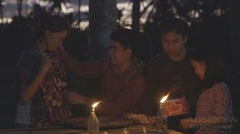Maria Isabel Lopez, John Manalo, Andrew Muhlach, and Rhed Bustamante in Maalaala Mo Kaya (1991)