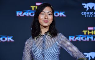 Madison Hu at an event for Thor: Ragnarok (2017)
