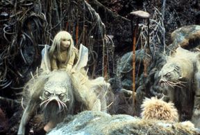Jim Henson, Percy Edwards, Stephen Garlick, Dave Goelz, Lisa Maxwell, and Kathryn Mullen in The Dark Crystal (1982)
