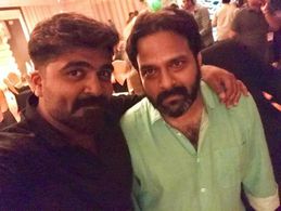 Silambarasan Rajendar at an event for Chekka Chivantha Vaanam (2018)