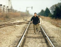 Dorina Chiriac and Dragos Bucur in The Rage (2002)