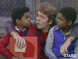 Gary Coleman, Shannon Presby, and Shavar Ross in Diff'rent Strokes (1978)
