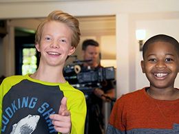 Brandon Severs and Cody Veith in Walk the Prank (2016)