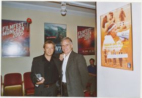 with Sony classic's Grover Crisp, Munich Filmfest 2005.