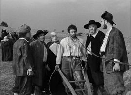 Jean Amadou, Coutan-Lambert, Jeanne Fusier-Gir, Jean Gaven, Aribert Grimmer, Pierre Larquey, and Yves Montand in The Cru