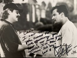 Bad Day on the Block. Director Craig R. Baxley and Charlie Sheen