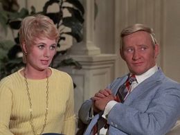 Shirley Jones and Dave Madden in The Partridge Family (1970)