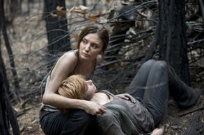 Christine Evangelista and Liz E. Morgan in The Walking Dead (2010)