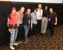 Samuel Vargas representing the short film “As I Promised You” at the 25th annual OUTShine LGBTQ+ Film Festival, Miami Ed