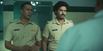 Purab Kohli and K.C. Shankar in Typewriter: Operation School Bell (2019)