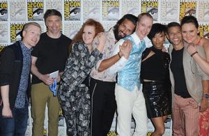 Wilson Cruz, Doug Jones, Anson Mount, Anthony Rapp, Mary Chieffo, Sonequa Martin-Green, Shazad Latif, and Mary Wiseman a