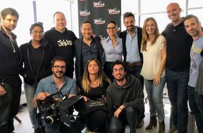 Platino Awards with Eugenio Derbez and Rob Schneider