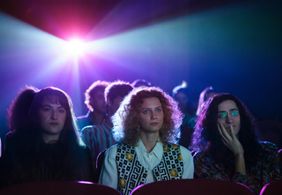 Daryna Butryk (Cecilia Roth),Ivos Hochman (Fito Paez) and Ana Schimelman (Ceci's friend) in Love After Music