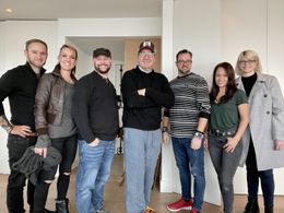 Kevin Spacey, Lauren Metcalfe, and Adam Southwick in Control (2023)