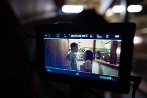 On the set of The Quirky Best Friend