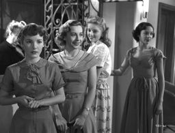 Diana Dors, Petula Clark, Jane Hylton, and Natasha Parry in Dance Hall (1950)