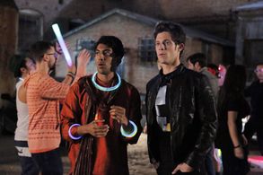 Ritesh Rajan and Kyle Harris in Stitchers (2015)