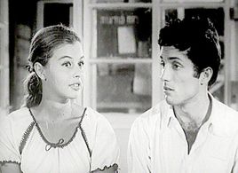 Assi Dayan and Iris Yotvat in He Walked Through the Fields (1967)