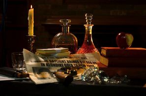 Paul Calderon, Robert Knepper, Jack London, Adrian Cowan, Sanzhar Sultan, and Christopher DeMeo in Burning Daylight (201