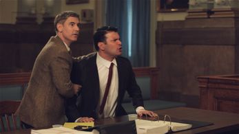 Nick learns he has been double crossed by a witness at a criminal trail proceeding.