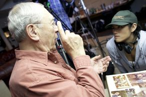 Diane Paragas directs Arthur Anderson in Proust.com commercial