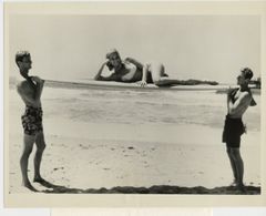 Andrea Dromm, Kemp Aaberg, and Roy Krump in Hit the Surf (1967)