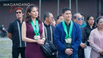 Adrian Alandy, Jordan Castillo, Maxine Medina, and Raion Sandoval in Magandang dilag (2023)
