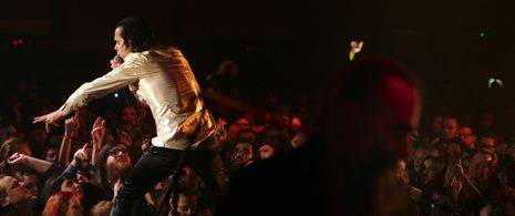 Nick Cave and Warren Ellis in 20,000 Days on Earth (2014)