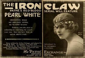 Pearl White in The Iron Claw (1916)