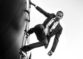 Justin Clarke Stunt Portrait