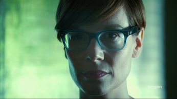 Koral Michaels on set for 'Snapped: She Made Me Do it'.