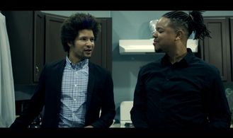 Brandon Moten and Brently Bawn in Cheetah In August.