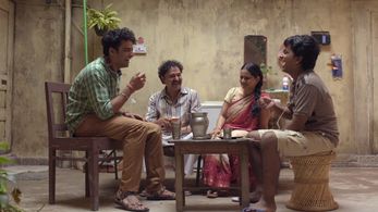 Jameel Khan, Geetanjali Kulkarni, Harsh Mayar, and Vaibhav Raj Gupta in Gullak (2019)