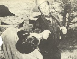 Dennis Moore in Perils of the Wilderness (1956)