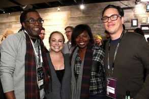 Emily Glassman, Adam Donaghey, Jacqueline Lyanga, and James Faust