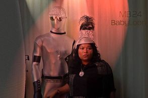 on set of Moonbound24