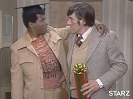 Paul Benedict and Damon Evans in The Jeffersons (1975)