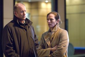 Robert Prescott and Tilda Swinton in Michael Clayton (2007)