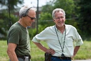 Clint Eastwood and Tom Stern in Gran Torino (2008)