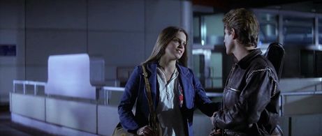 George Gilmour and Catherine Mary Stewart in The Apple (1980)