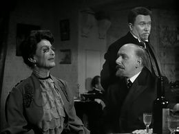 Nina Alisova, Vladimir Erenberg, and Yuriy Medvedev in The Lady with the Dog (1960)
