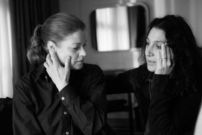 Marie Bäumer and Emily Atef in 3 Days in Quiberon (2018)