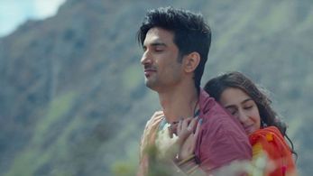 Sushant Singh Rajput and Sara Ali Khan in Kedarnath (2018)
